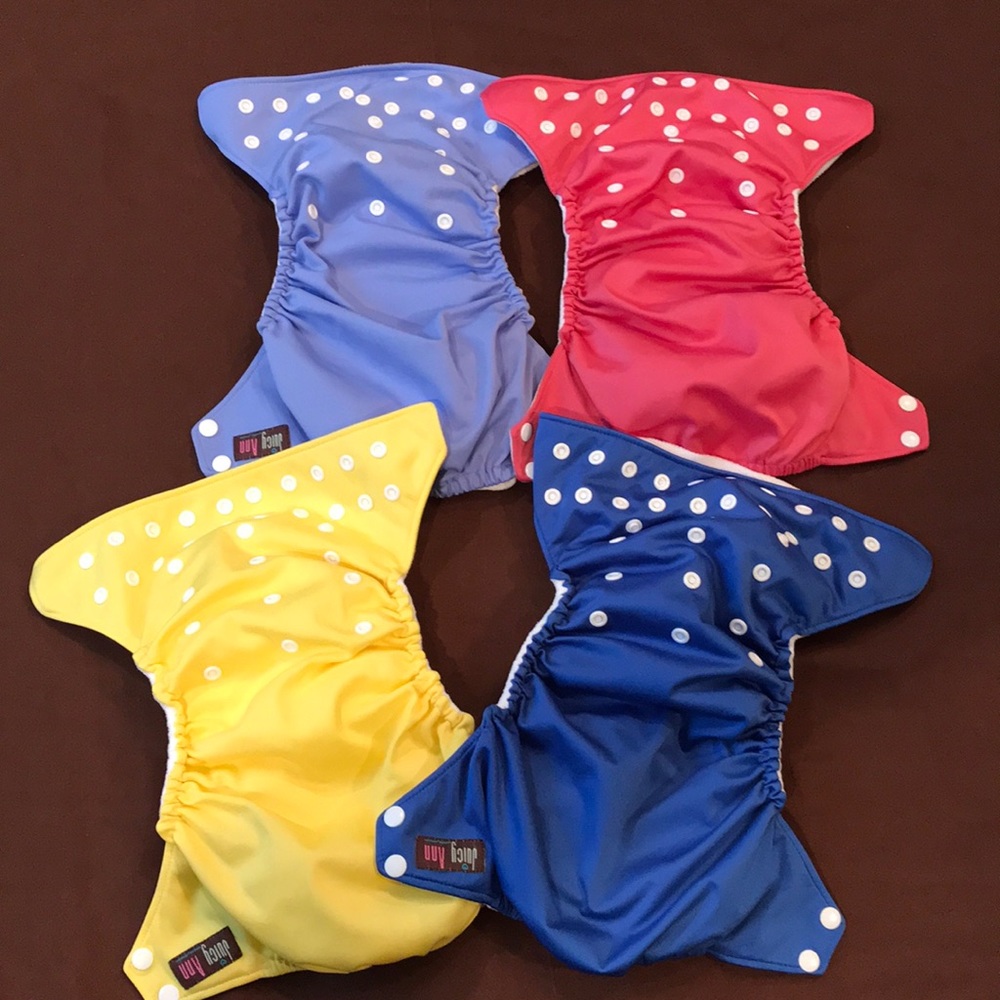 AIO cloth diapers